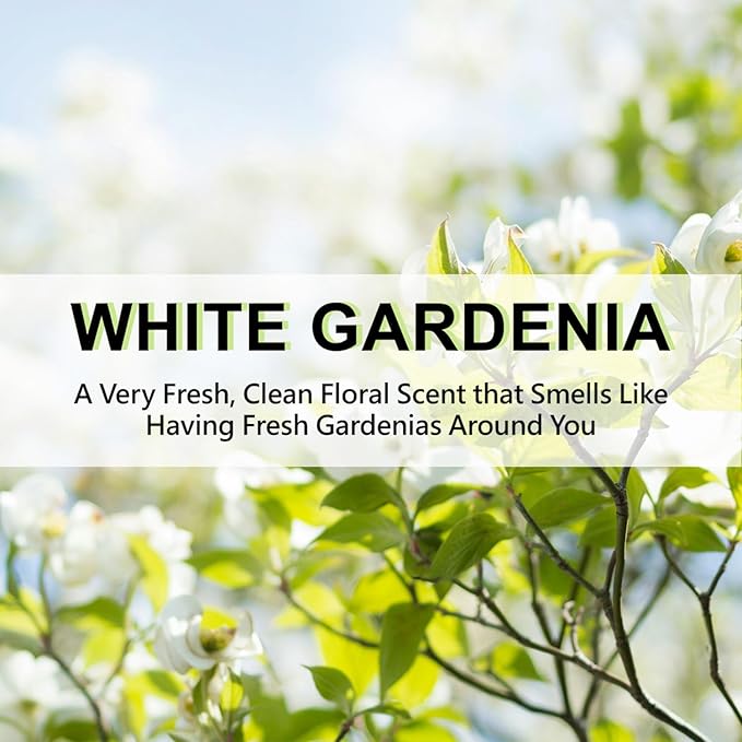 ROSE COTTAGE Large 12 Packs White Gardenia Hanging Closet Deodorizer Air Freshener Long Lasting Scented Sachets Smell Goods for House - Image 7
