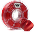R3D PLA Filament 1.75mm, 0-370 mm/s High Speed PLA Printing, Dimensional Accuracy +/- 0.02mm, 1KG (2.2lbs) Clear Plastic Spool 3D Printer Filament (Silk Red) by R3D