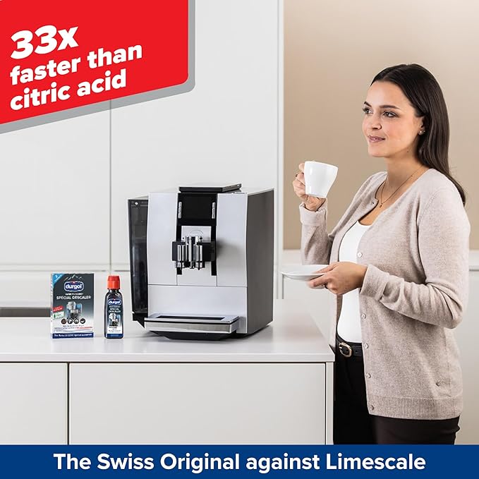 Durgol Swiss Espresso, Descaler and Decalcifier for All Brands of Espresso Machines and CoffeeMakers, 4.2 Fluid Ounces (Pack of 10) - Image 3