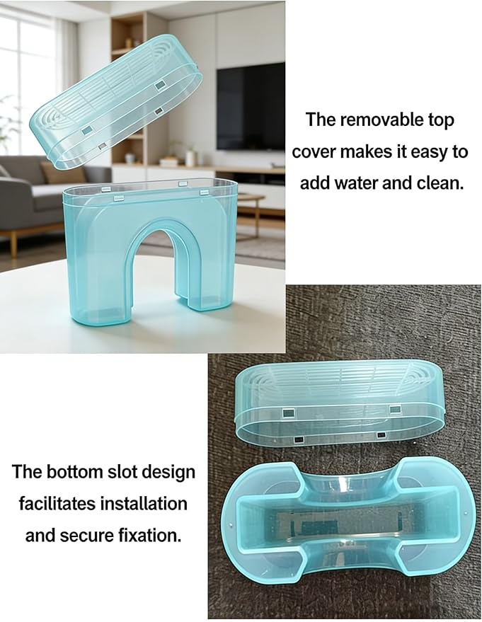 Oil Filled Humidifier Water Tank, Radiator Humidifier, Water Container for Heating, High Temperature Resistant Plastic, Relieves Dry Air(3PCS) - Image 4