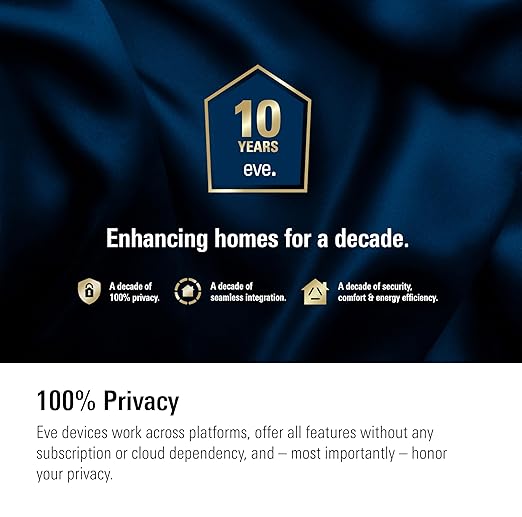 Eve Room - Indoor air Quality Sensor to Monitor air Quality (VOC), Temperature & Humidity, Apple HomeKit Technology, Bluetooth and Thread - Image 9