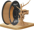 Official CREALITY Wood Filament PLA 1.75 mm, Woods 3D Printer Filament, More Than 30% Real Wood, Smooth Silk Texture, Toughness, 1kg(2.2lbs)/Spool 3D Printing Filament, for All FDM Printers by Creality