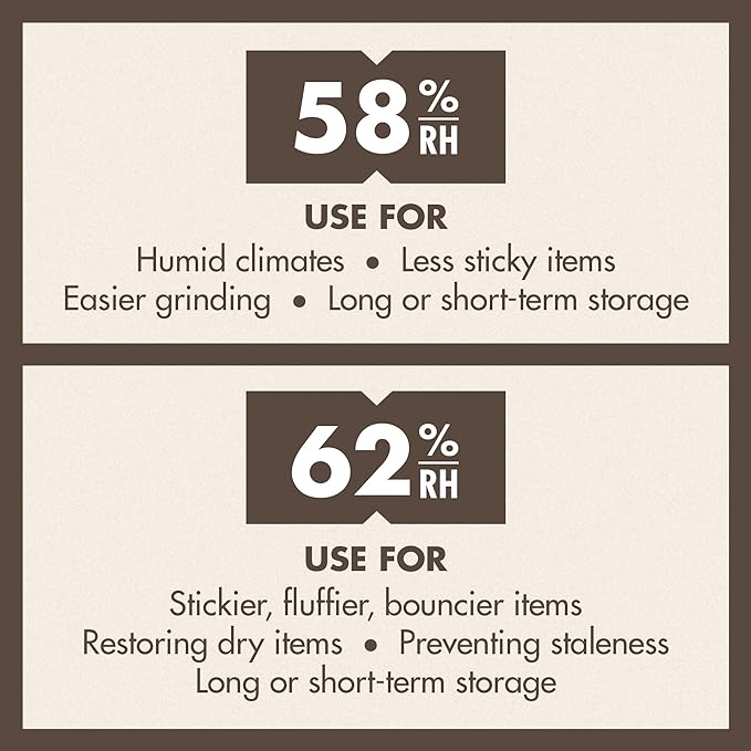 Boveda 58% Two-Way Humidity Control Packs For Storing 1 oz – Size 8 – 10 Pack – Moisture Absorbers for Small Storage Containers – Humidifier Packs – Hydration Packets in Resealable Bag - Image 6