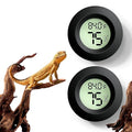 Reptile Tank Accessories, 2 PCS Reptile Thermometer and Humidity Gauge for Bearded Dragon, Jumping Spider, Leopard Gecko, Hermit Crab, Gecko, Ball Python, Lizard by BSRESIN