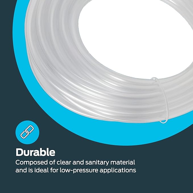 Eastman 5/8 Inch ID (3/4 Inch OD) PVC Clear Vinyl Tubing, 10 Foot Length, 98570 - Image 6