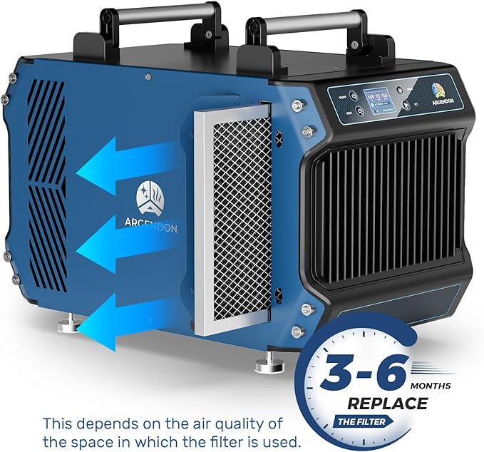 ARGENDON MERV-1 Filter Replacement for Crawl Space Dehumidifier-Guardian60/60P/85P-1pack - Image 7