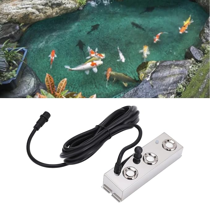 Ultrasonic Fogger Humidifier Mist Maker 3 Heads 36V Stainless Steel Low Noise Outdoor Indoor Garden Terrace Commercial Spaces 3 Meters Cable Length - Image 8