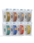 YOOPAI Filament Storage Box - 8 Pack Filament Container for 3D Printing Sealing and Protection - Portable Storage Box with Desiccants&Label for Home&Office,Water-Proof and Dust-Proof 4.0L by YOOPAI