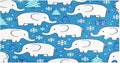 White Elephant Snowflake Blue Christmas mats Non Slip Anti-Mold Bath Rugs for Bathroom for Indoor Doormat Accessories decoración 39 x 20 in alfombra para ba?o by Unknown