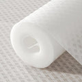 Shelf and Drawer Liner for Kitchen Cabinet, Non-Adhesive 12in x 240in Waterproof Contact Paper Refrigerator Liners Thickened Durable EVA Material Non Slip Mat for Dresser Cupboard Pantry Protector by GTJ