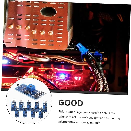 DOITOOL 20pcs Pin Thermosensitive Relay Modules Photoresistor Module Detection Switch for Car Sensor - Image 3