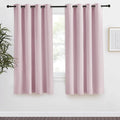 NICETOWN Blackout Curtain 68 inch Long, 55 inches Width, 1 Panel, Baby Pink, Thermal Insulated Window Treatment with Grommet Room Darkening Thermal Insulated Panel for Bedroom/Living Room by NICETOWN