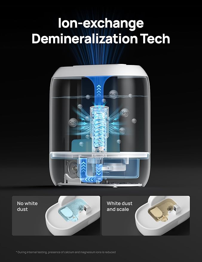 DREO Demineralization Cartridge 3-Pack for Humidifiers, Compatible with Dreo Humidifiers HM311/311S/524/524S, Prevent Mineral Build-up, Filter Hard Water, Eliminate White Dust - Image 2