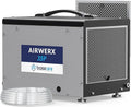 BaseAire Crawlspace Dehumidifier with Pump, Intelligent Dehumidifiers for Commercial, Basement, 70 pints, Compact, Auto Defrost, Memory Starting, Up to 1000 Sq Ft by BASEAIREDRYYOURCRAWLSPACEBASEMENT