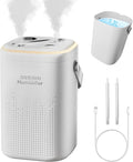 Humidifier for Bedroom 1.3l Plug In Easy Clean Humificador Smart Portable Air Small Desktop Humifier for Home Bedside Nightstand Office Desk Hotel Plants Indoor,Dorm Room Essentials by WelcometoXIYIUSSMBrandStor