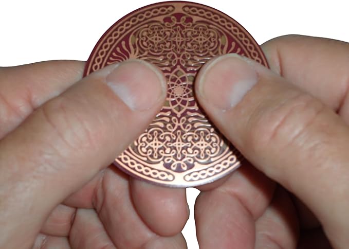 Soul Activator - Consciousness Tracking Starter Tool with Free App - Pocket Energy Device for Daily Balance & Emotional Wellness - Sacred Geometry Copper Antenna 2.25" - Image 2