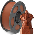 ANYCUBIC Marble PLA 3D Printer Filament, 3D Printing Rock PLA Filament 1.75mm Dimensional Accuracy +/- 0.03mm, 1KG Spool (2.2 lbs), Brick Red by ANYCUBIC