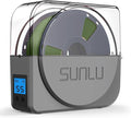 SUNLU Official Filament Dryer S1 Plus, Built-in Circulation Fan, Filament Dryer Box Storage Box for 3D Printer Filament 1.75 2.85 3.00, S1 Plus Grey by SUNLU