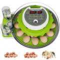 18-Egg Incubator incubators for Hatching Eggs with Automatic Egg Turning & Humidity Control, Transparent HD Panoramic Viewing & Candler Fertile for Farms, Science, classrooms, Homes Chickens Ducks by YONOOQ