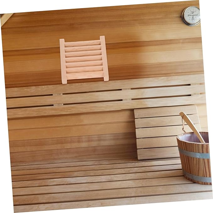 jojofuny Sauna Room Air Vent Grille Panel Humidity Control Wooden Louver for Optimal Airflow Steam Rooms Elegant Design Easy Installation Sauna Accessories - Image 6