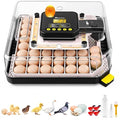 Sailnovo 48 Egg Incubator for Hatching Eggs with Auto Egg Turning, Precision Temp & Humidity Control, 360°Viewing, Egg Candler, Incubator for Chicken Eggs/Duck/Quail,Ideal for Farm/School/Lab,Gray by Sailnovo