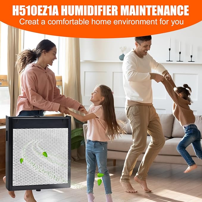 H510EZ1A Humidifier Filter Replacement, Water Panel Humidifier Replacement kit Compatible with Aprilaire Humidifier Models 550 558 with Nozzle Humidifier Filter Kit - Image 5