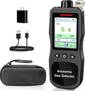 Portable Ammonia Gas Detector, 0-200 PPM Rechargeable Ammonia Gas Monitor, Digital Air Quality NH3 Gas Meter with Temperature Humidity Tester for Farm, Poultry, Pig & Livestock by ZYKYCX