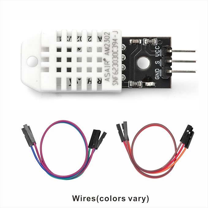 2pcs DHT22/AM2302 Digital Humidity and Temperature Sensor Module for Arduino Raspberry Pi, Temp Humidity Gauge Monitor Electronic Practice DIY Replace SHT11 SHT15 - Image 3