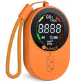 Neoteck Indoor Air Quality Meter Portable Carbon Monoxide Detector 0-1000ppm & 1s Refresh, 700mAh Rechargeable with Adjustable Audible/Visual Alarms for Home, Car, Camping by Neoteck