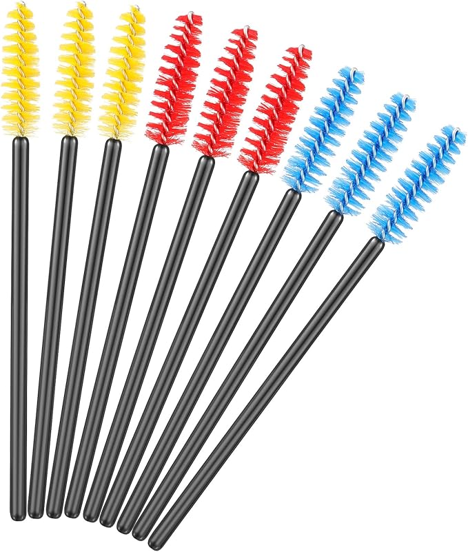 Outus 30 Pieces Hummingbird Feeder Cleaning Brush Mini Nylon Brush Set Cleaner for Bottles, Tubes, Jars, Bird Feeder (0.3 Inches/ 3.9 Inches) by Outus