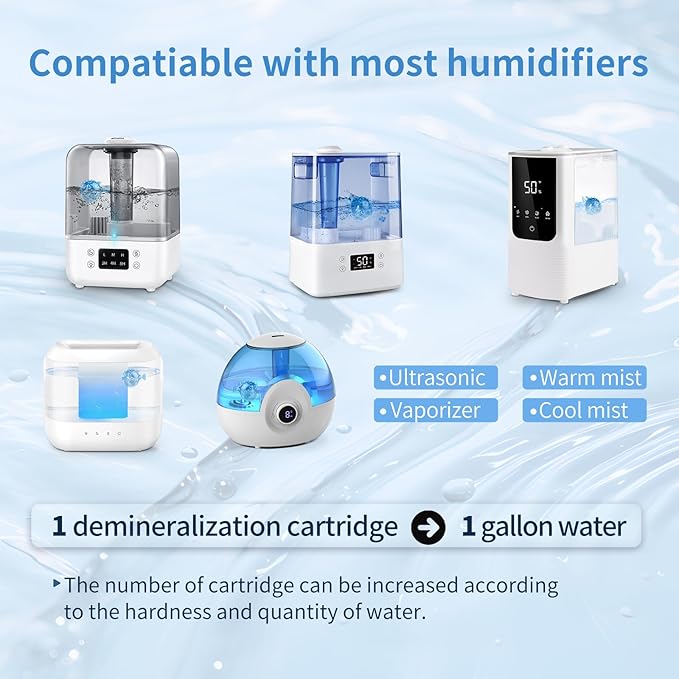 Humidifier Cleaner Fish 12-Pack for Most Humidifiers and Fish Tanks, Humidifier Cleaning Fish and Demineralization Cartridge for humidifiers, Tank Cleaner tablets, Purifies Water, Fights Slime & Odor - Image 4