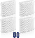 TOMOON WF2 Humidifier Filter Replacement for Vic.ks V3500 V3100 V3900 V3700 VEV320 Ka z 3020 & Re-Lion WA-8D Cool Mist Humidifiers,Pack of 4 by TOMOON