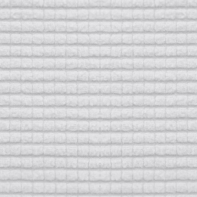 Easy-Going Stretch 4 Pieces Couch Cushion Covers for Sectional Sofa Left/Right L Shape Chaise Lounge Sofa Seat slipcover Anti-Slip Sofa Cover Soft (3 Seater + 1 Chaise, Snow White) - Image 7