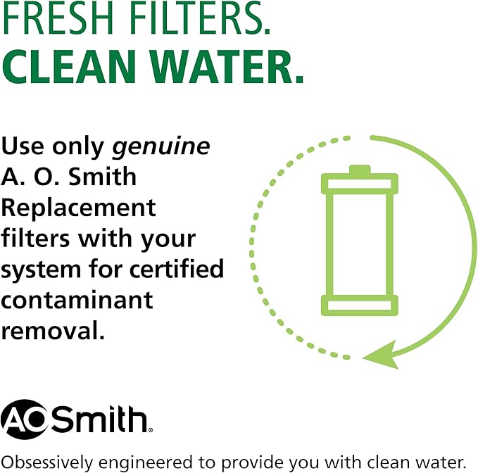 AO Smith 2.5"x10" 35 Micron Sediment Water Filter Replacement Cartridge - 2 Pack - For Whole House Filtration Systems - AO-WH-PRE-R2 - Image 4