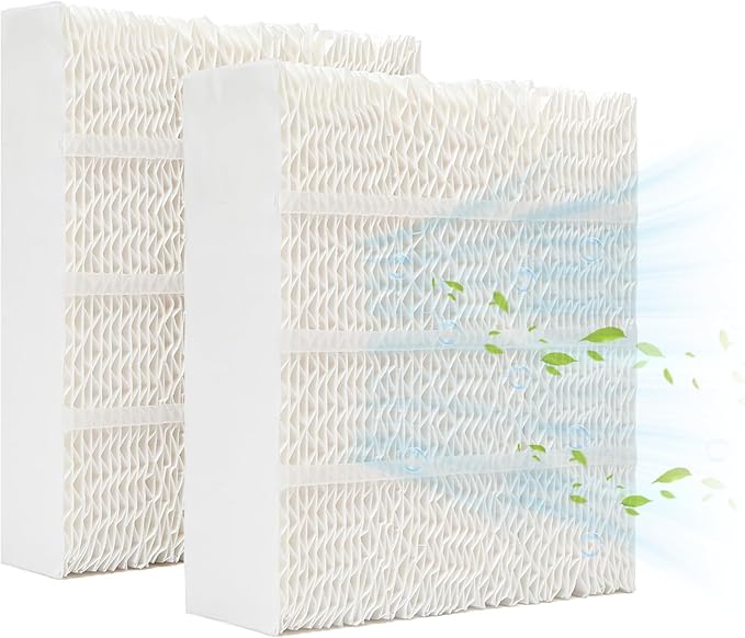 1043 Humidifier Wick Filter Replacement for AirCare Bemis Essick, Compatible with Essick Air AIRCARE EP9500, EP9700, EP9800, EP9R500, 821000 Series, and Bemis Space Saver 800/8000 Humidifiers - 2Pack by LBLVBNEWDFilter