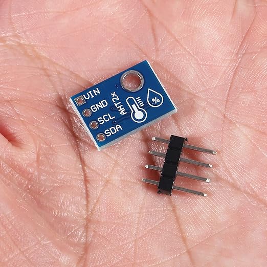 UMLIFE 10 pcs AHT20 I2C Temperature and Humidity Sensor Module high-Precision Humidity Sensor Probe DHT11 AHT10 Upgraded Version for Arduino - Image 6