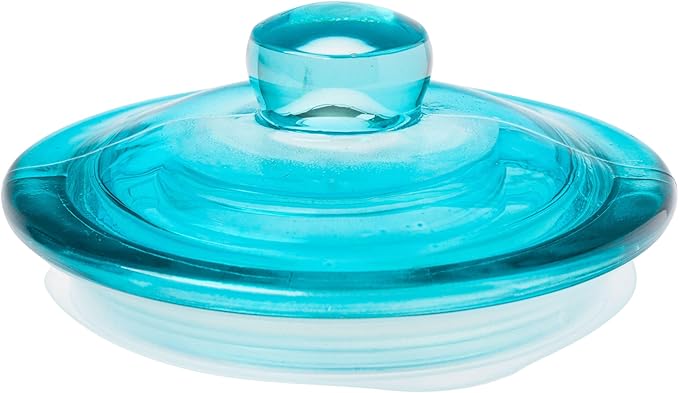 Silver Buffalo Disney Alice in Wonderland Flowers and Mushrooms Glass Cookie Snack Candy Jar with Lid (Small) - Image 5