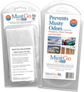 Solid Bars - Controls, Removes and Prevents Musty Odors in Closets, Basements, Attics, Sheds and Storage Units - Unscented (2 Pack) by MustGo