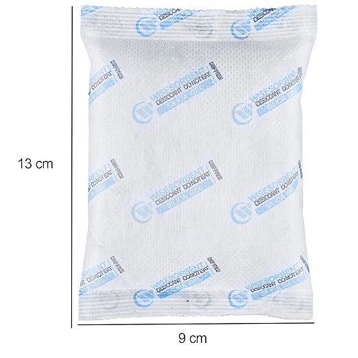 2Pcs 100 Gram Silica Gel Packets, Premium Dessicant Packs for Storage, Moisture Absorber for Moisture Control - Image 2