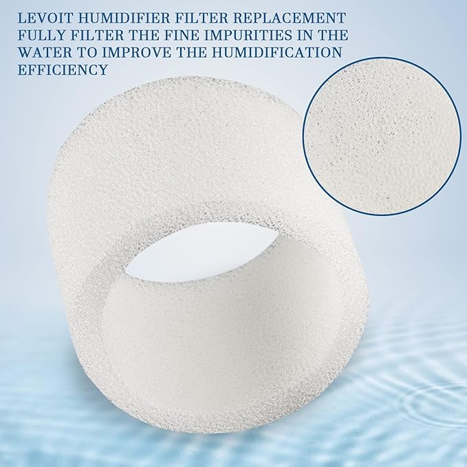 30-Pack Top Fill Humidifier Replacement Filters for LEVOIT LV600S, Superior6000S, OasisMist 450S, Classic160, Dual150, Dual200S, Classic300(S) to Improve Humidification Efficiency - Image 3