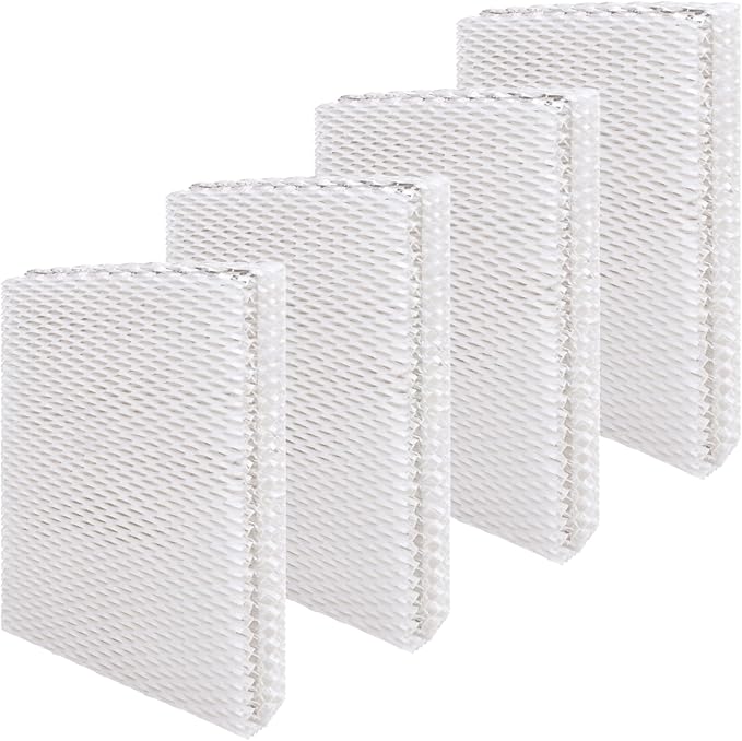 4 Pack MD1-0034 Replacement Humidifier Wick Filters Compatible with Vornado Evaporative EV100 EV200 EVDC300 EVDC500 EVDC505 Evap40 Evap2 Humidifiers by ITidyHome