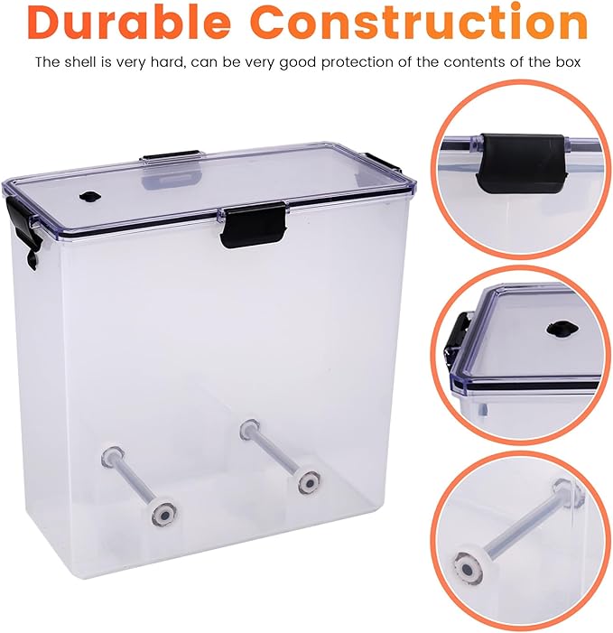 Moisture- 3D Printer Filament Dryer Box for Efficient PLA and ABS Filament Storage - Image 3