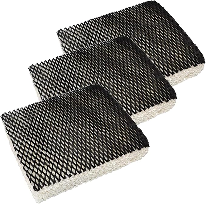900 Wick Filter for Bionaire & Holmes C22, C33, W2, W2S, W6, W6H, W6S, W7, W9, W9H, W9S | Compatible with Parts 900, 900CS, 900X | 3-Pack Moisture Absorption Honeycomb Filter by DAODEFUL