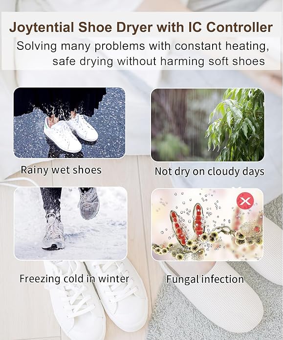 Electric Boot Dryer, Shoe Warmer with IC Controller, Footwear Travel Dryers Silent with 3/6/9 Hours Timer - Image 6