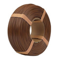 Inland V2 PLA PRO (PLA+) 3D Printer Filament Refill, 1.75mm Spooless Filament, Dimensional Accuracy +/- 0.03mm, 1KG (2.2lbs) Brown Refill for Inland Reusable Spools, Bambu Lab Compatible by INLAND