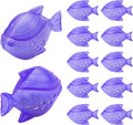 Funmit Humidifier Cleaning Fish, 12 Pack Humidifier Cleaner for Humidifiers and Fish Tanks, Purifies Water, Prevents Hard Water Build-Up, Reduces Scale, Purple by Funmit