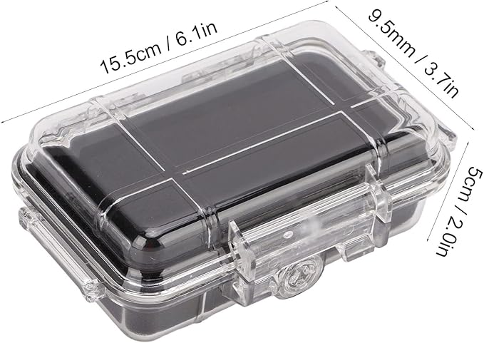flexman Shockproof Container Box, Waterproof Airtight Transparent Storage Box with Shock Absorption Liner, Survivor Dry Case for Camping, Hunting, Hiking - Image 3