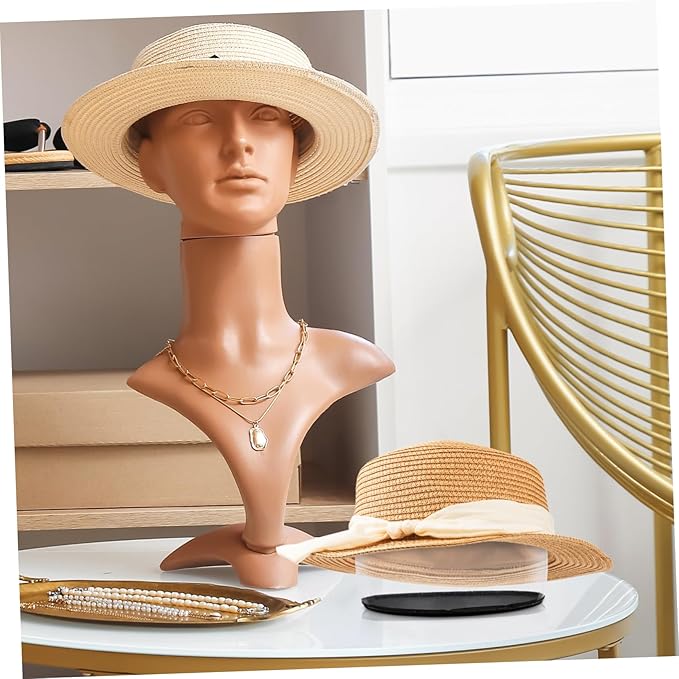 Inflatable PVC Hat Holder Baseball Cap Shaper Tabletop Support for Display and Storage Prevents Deformation Protects Hats in Closet Practical Form - Image 5