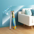 Clear Wall Protector, Electrostatic Wall Protective Film, Transparent Static Cling Plastic Stickers for Kitchen & Office from Bin, Chair Back, Furniture, Door, Dog, Cat 9.84 ft by Loiion
