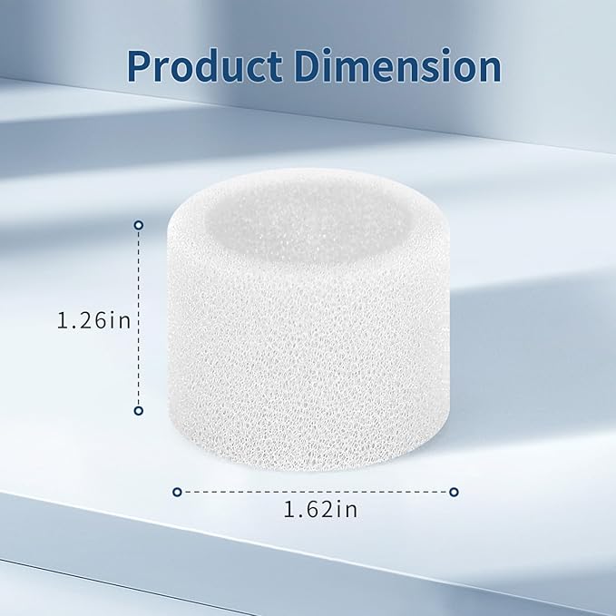 30-Pack Top Fill Humidifier Replacement Filter Compatible with LEVOIT Humidifiers Model Classic160, Dual150, Dual200S, Classic300(S), LV600S, OasisMist450S, Superior 6000S Capture Particles - Image 7